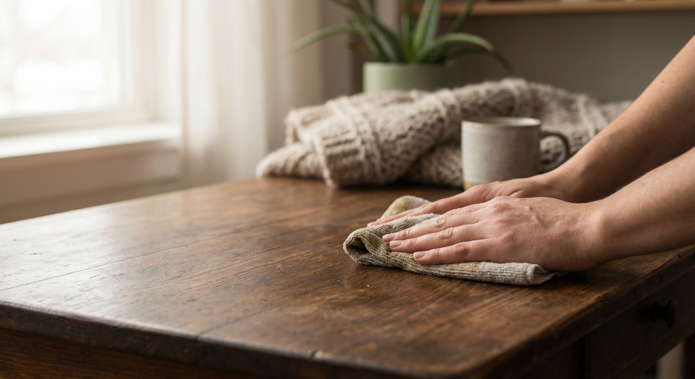 Уход за деревянным журнальным столиком